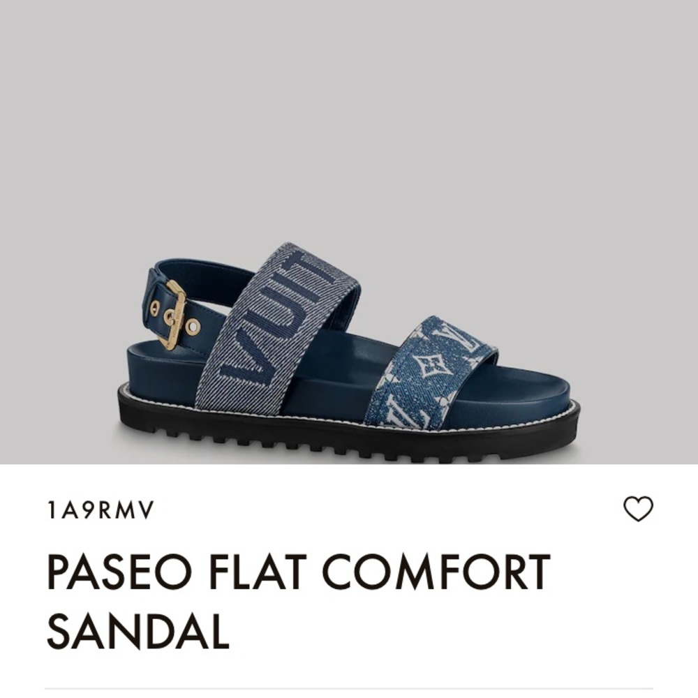 Louis Vuitton sandal BRAND NEW Size 40